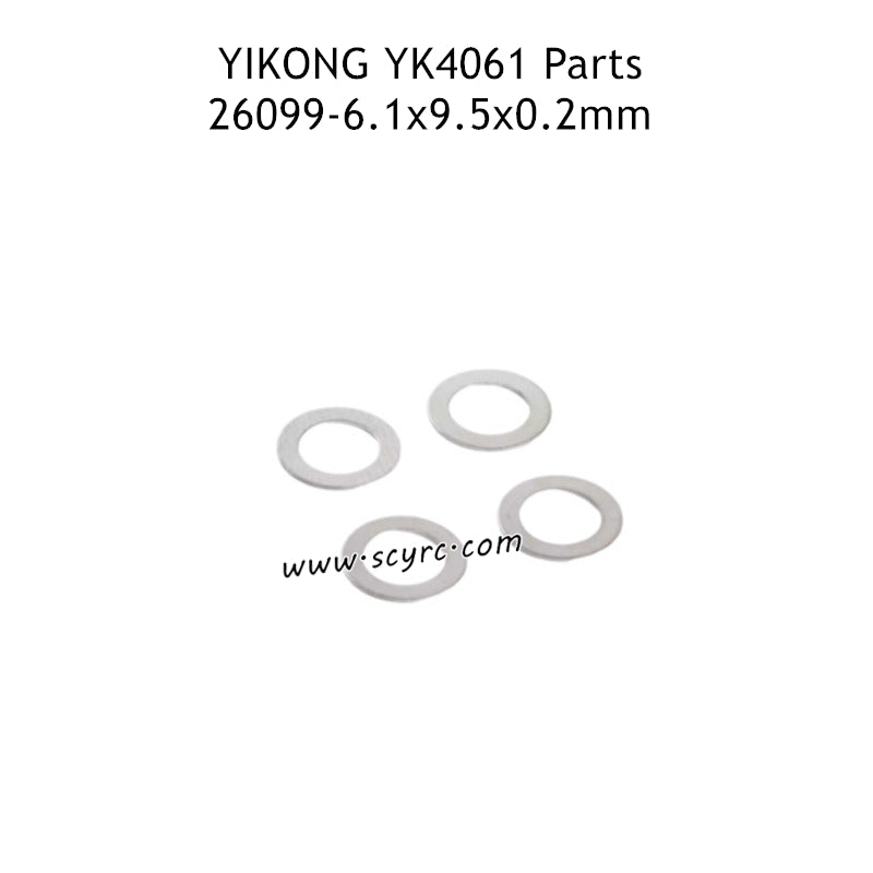 YIKONG YK4061 Parts 6.1x9.5x0.2mm Gaskets 26099