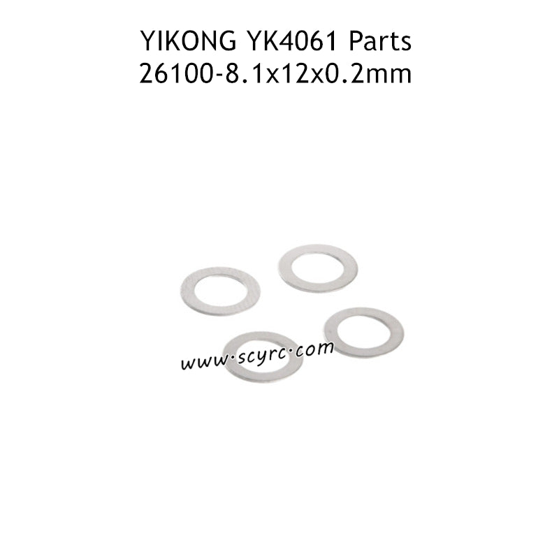 YIKONG YK4061 Parts 8.1x12x0.2mm Gaskets 26100