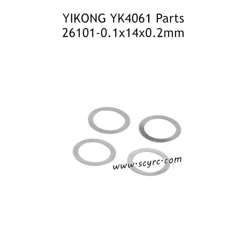 YIKONG YK4061 Parts 10.1x14x0.2mm Gaskets 26101