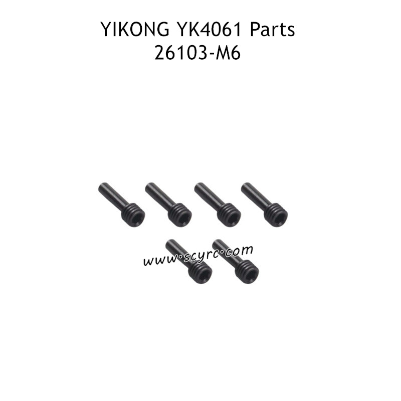 YIKONG YK4061 Parts M6 Connector Cup Screw Shaft 26103