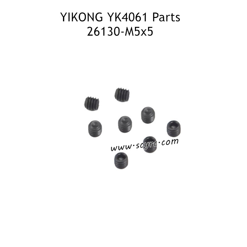 YIKONG YK4061 Off-road RC Car Parts M5x5 Machine Screws 26130