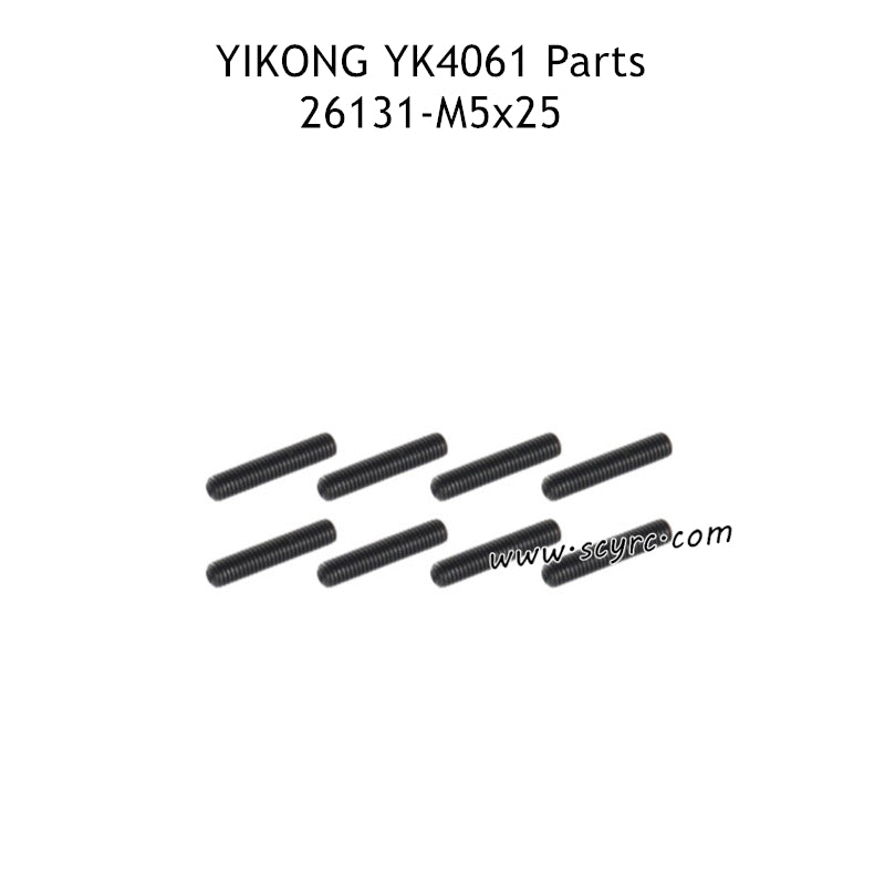 YIKONG YK4061 Off-road RC Car Parts M5x25 Machine Screws 26131