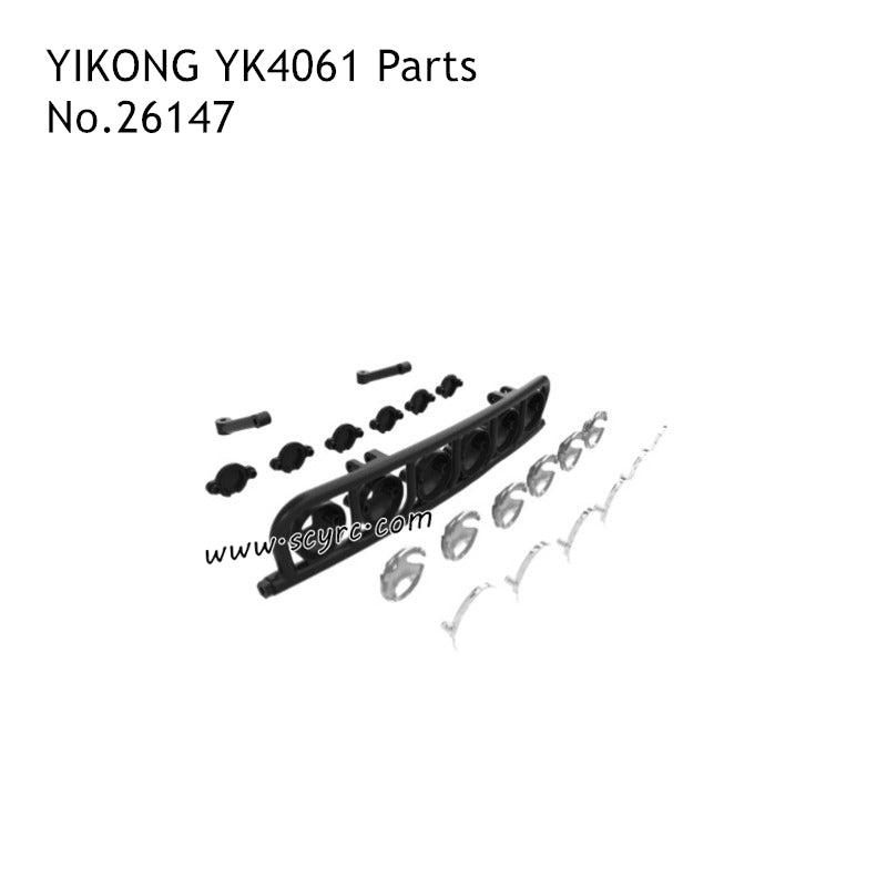 YIKONG YK4061 RC Truck Parts Dome Light Accessory Kit 26147
