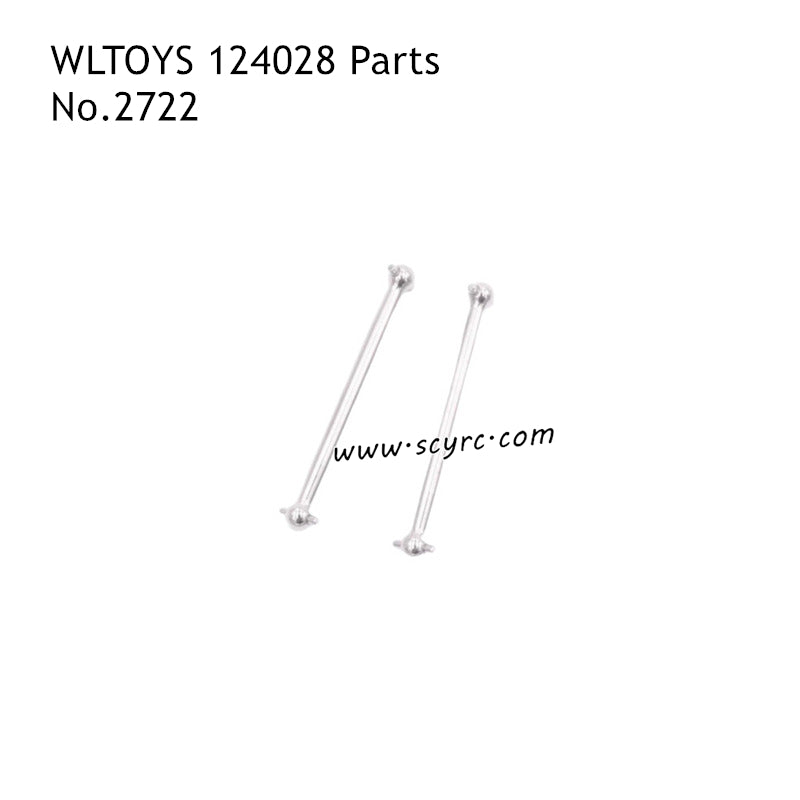 Wltoys 124028 Brushless RC Car Parts Rear Dog Bone 2722