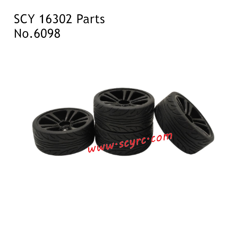 SUCHIYU SCY 16302 Parts Flat Running Tire 6098