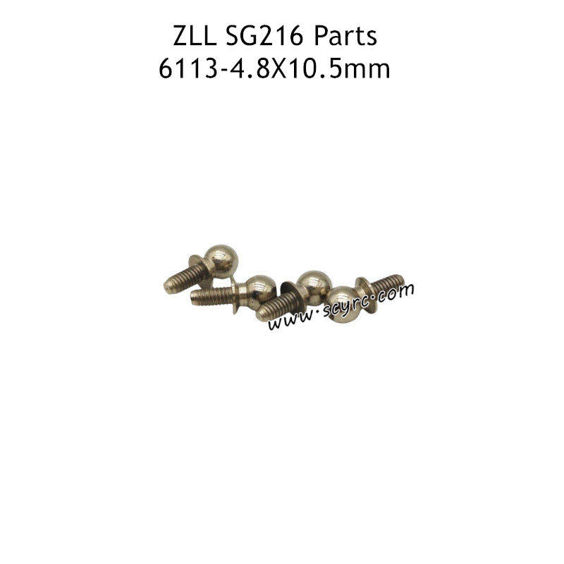 ZLRC SG216 RC Truck Parts 4.8X10.5mm Ball Head Screw 6113