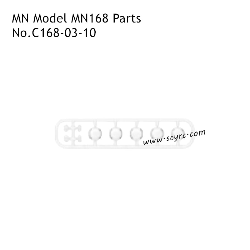 MN Model MN168 RC Car Parts Top Led Cover C168-03-10