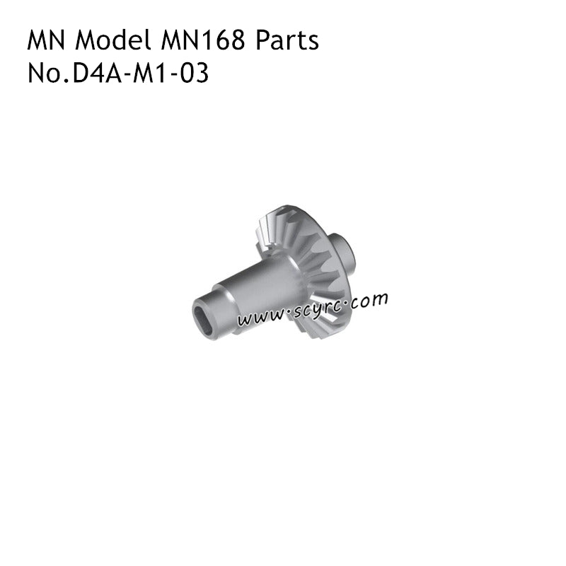 MN Model MN168 RC Truck Parts Large Bevel Gear Double D-mouth D4A-M1-03