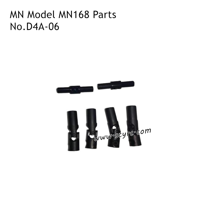 MN Model MN168 RC Truck Parts Universal Joint and Center Rod D4A-06