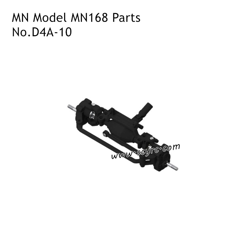 MN Model MN168 RC Truck Parts Front Axle Assembly D4A-10
