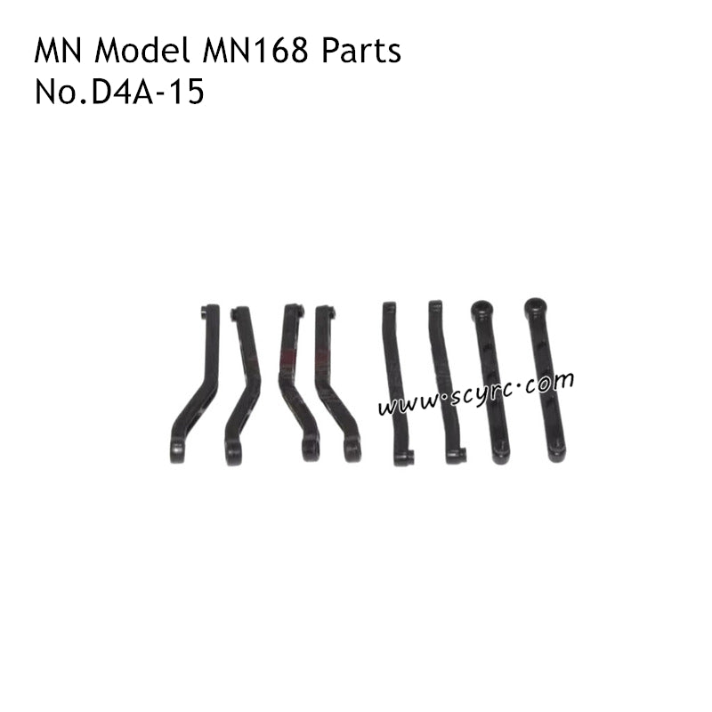 MN Model MN168 RC Truck Parts Chassis Link D4A-15