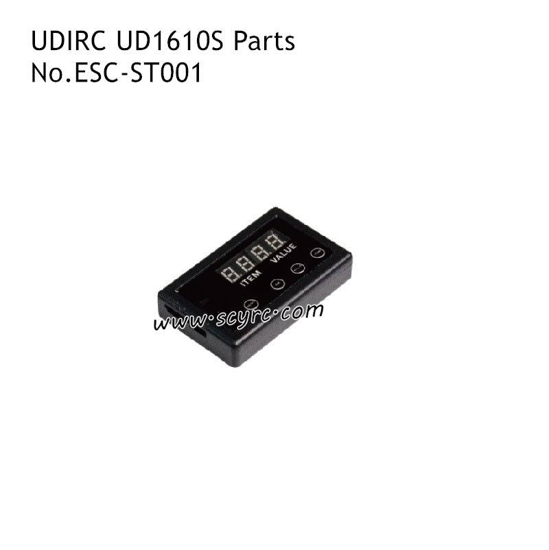UDIRC UD1610S DARKSTEEL RC Car Parts Automotive Programming Cards ESC-ST001