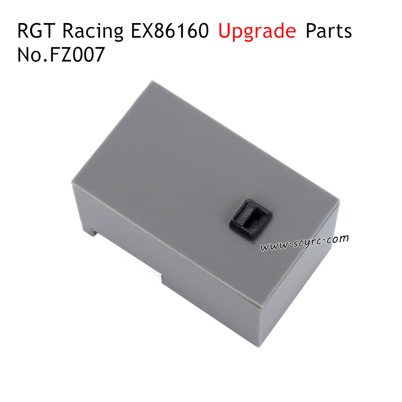 RGT Racing EX86160 Upgrade Parts Rear Expansion Box Small FZ007 Gray