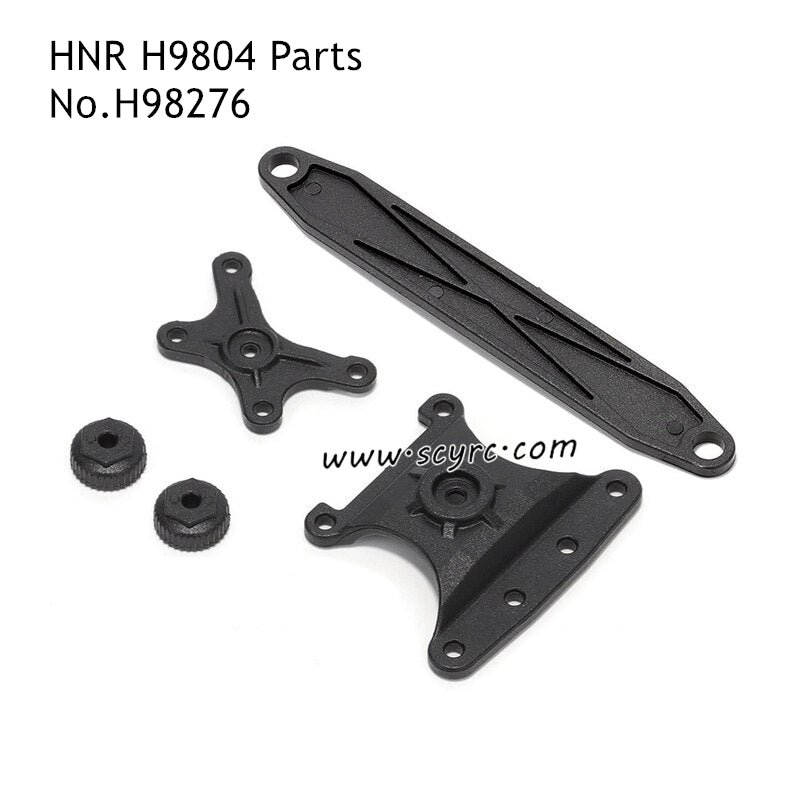 H98276 HNR H9804 RC Car Parts Front Rear Triangle and Battery Cap and 96mm Battery Cover