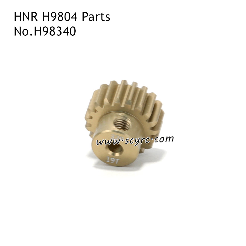 H98340 HNR H9804 RC Car Parts Motor Gear 19T 32P
