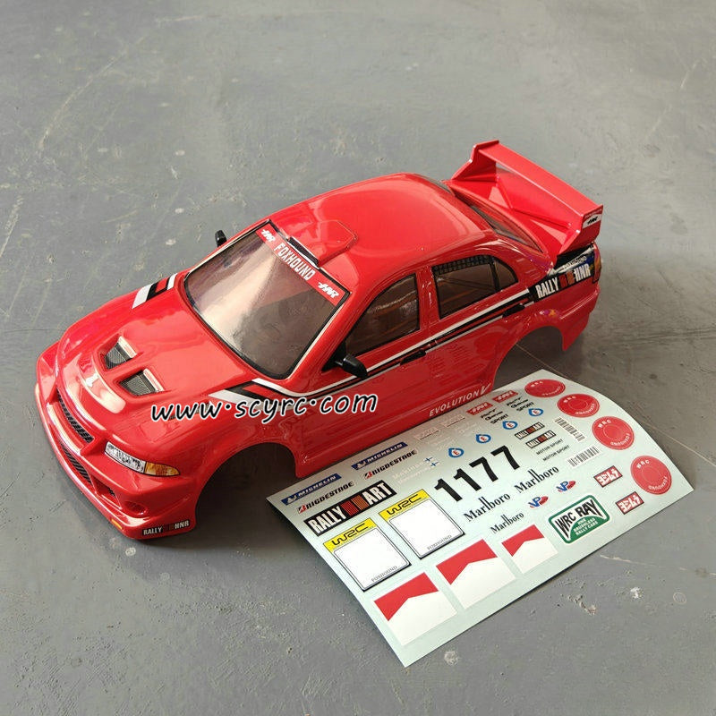 H98349-2 HNR H9804 RC Car Parts Body Shell Red