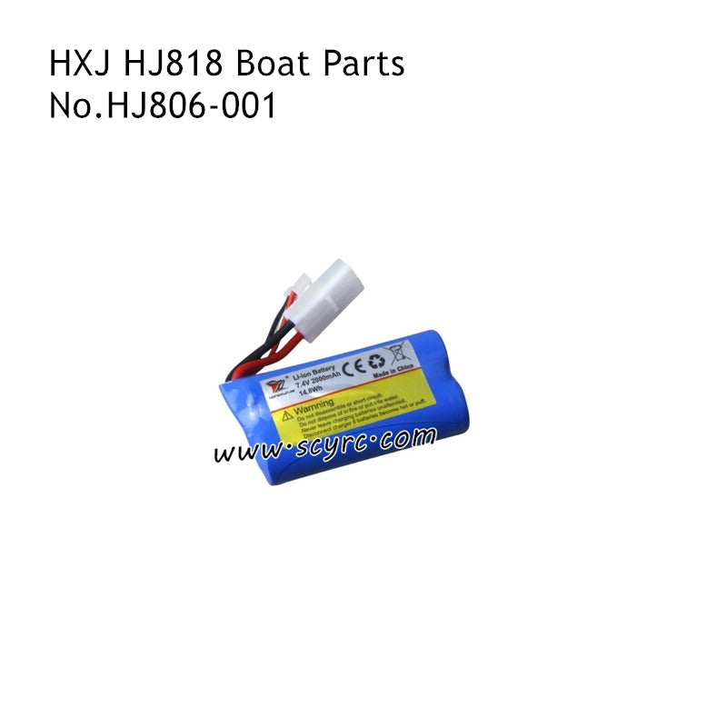 HONGXUNJIE HJ818 HJ818 Pro Parts 7.4V 2000mAh Battery HJ806-001