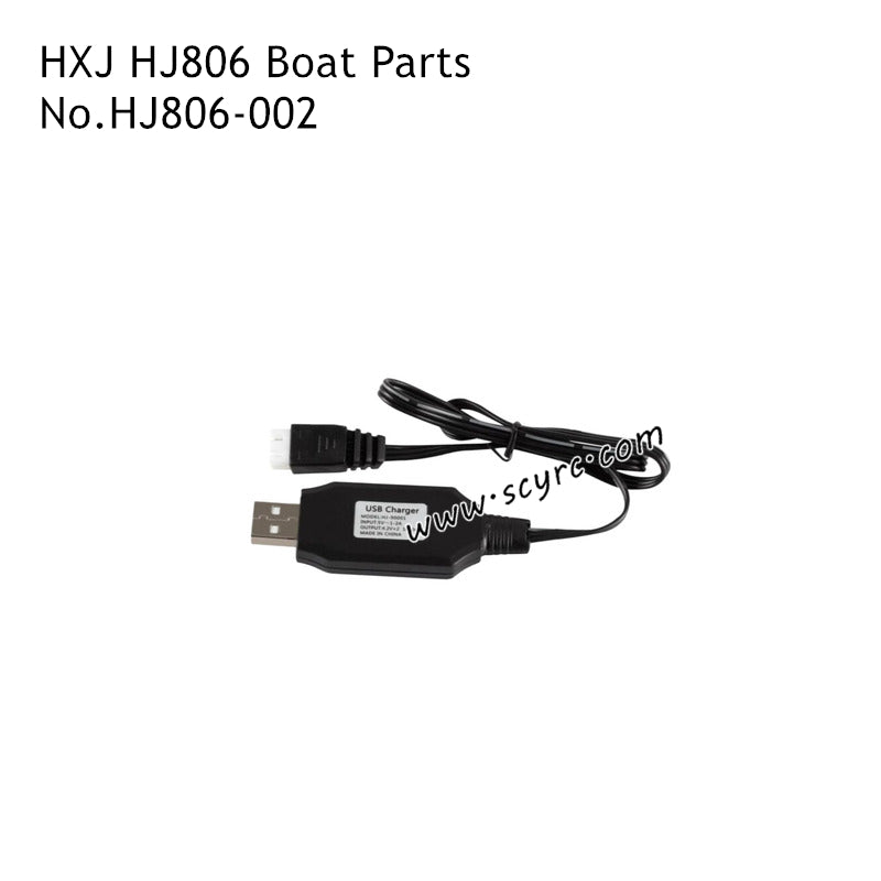 HONGXUNJIE HJ806 HJ806B Parts 7.4V USB Charger HJ806-002
