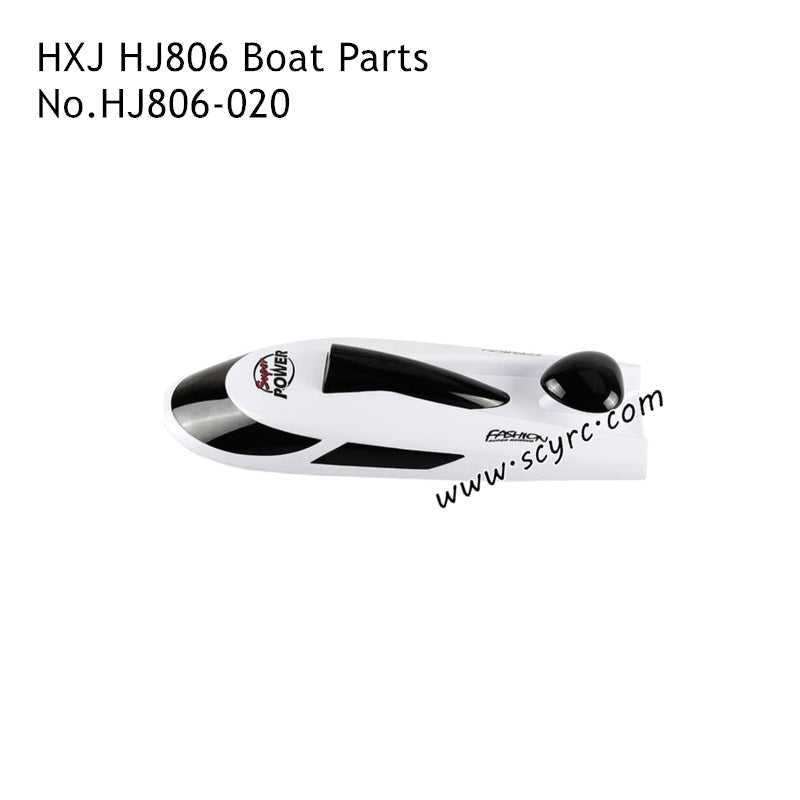 HONGXUNJIE HJ806 Speedboat Parts Upper Cover Assembly Black HJ806-020