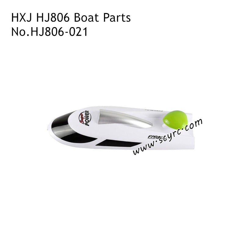HONGXUNJIE HJ806 Speedboat Parts Upper Cover Assembly Green  HJ806-021