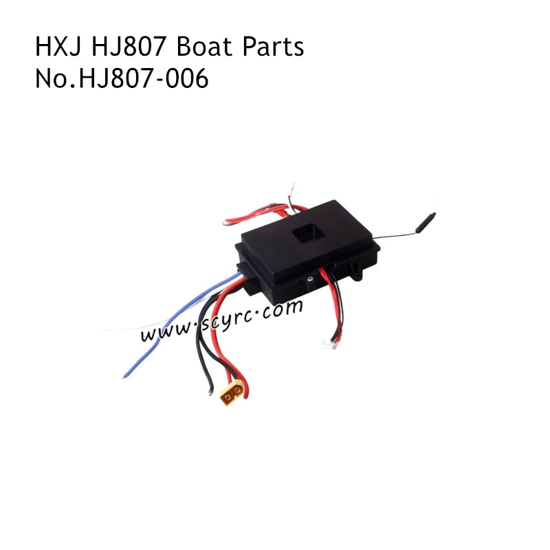 HXJ HJ807 Speedboat Parts Receiver HJ807-006