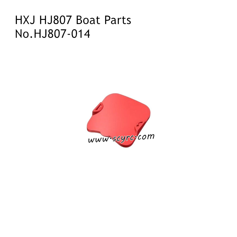 HXJ HJ807 High Speed RC Boat Parts Battery Cover Red HJ806-014