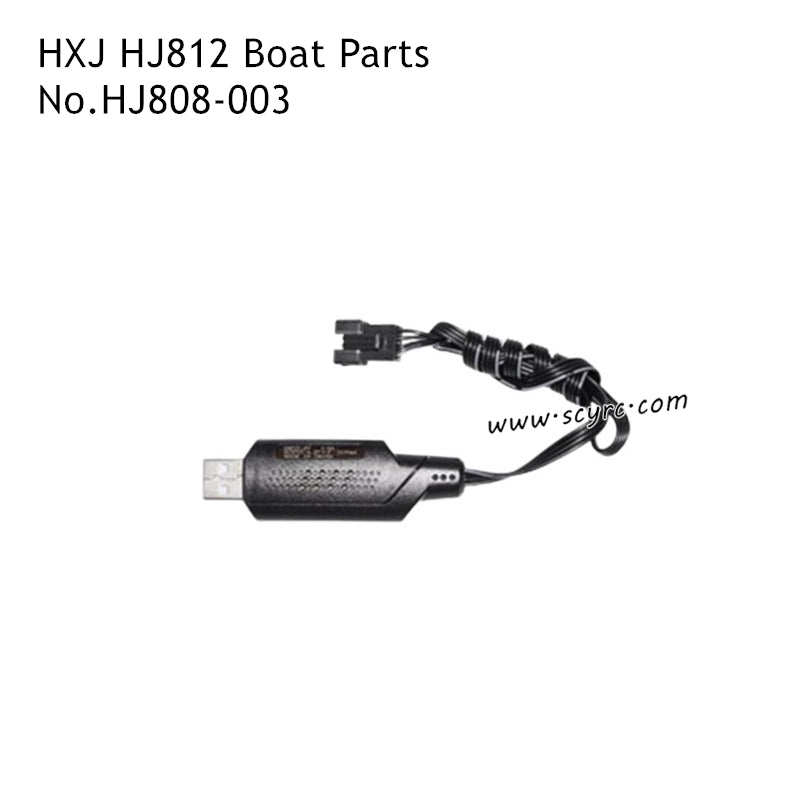 HXJ HJ812 RC Boat Parts USB Charger HJ808-003