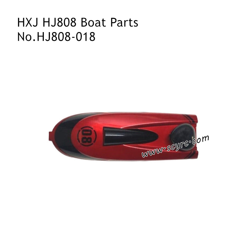 HXJ HJ808 Parts Top Cover Red HJ808-018 