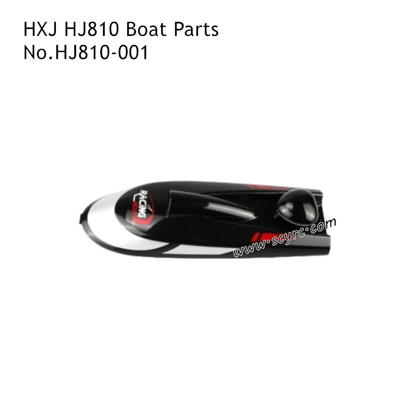 HONGXUNJIE HJ810 Speedboat Parts Top Cover Red HJ810-001