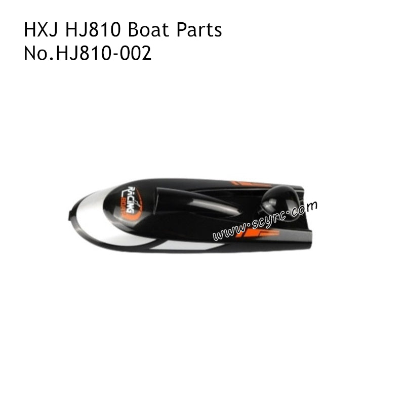 HONGXUNJIE HJ810 Speedboat Parts Top Cover Black HJ810-002