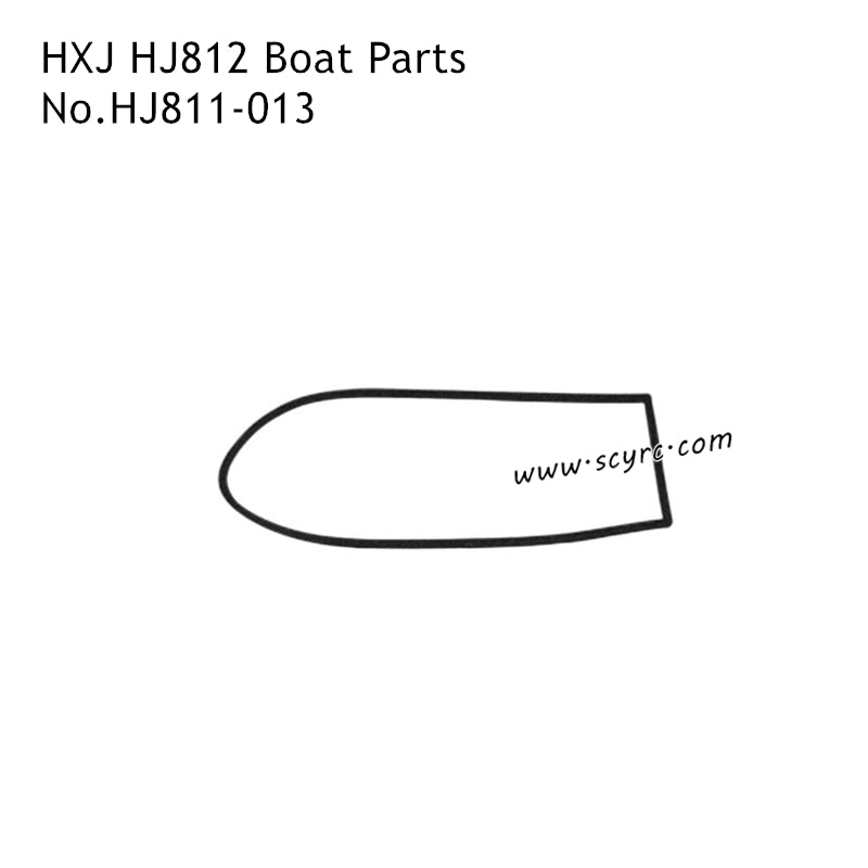 HXJ HJ812 RC Boat Parts Top Cover Waterproof Seal HJ811-013