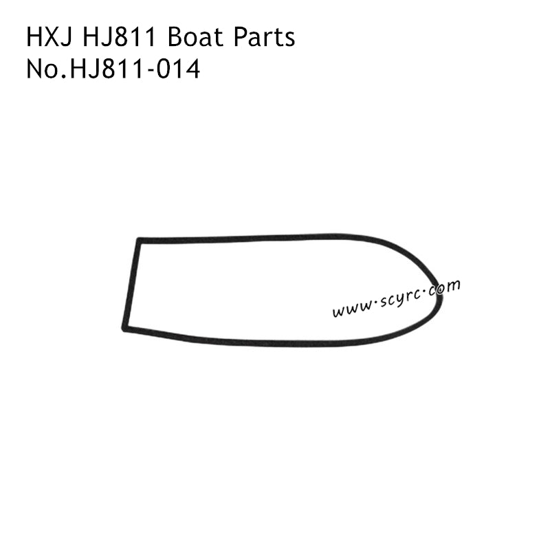 HONGXUNJIE HJ811 Boat Parts Middle Cover Waterproof Seal HJ811-014