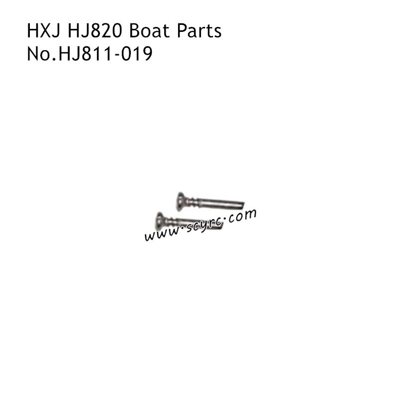 HXJ HJ820 Speedboat Parts Half Tooth Screw HJ811-019