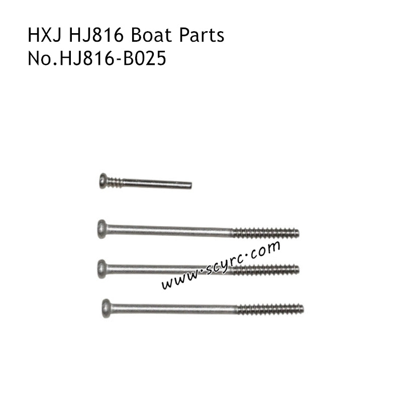 HONGXUNJIE HJ816 Parts Half Teeth Screws HJ816-B025
