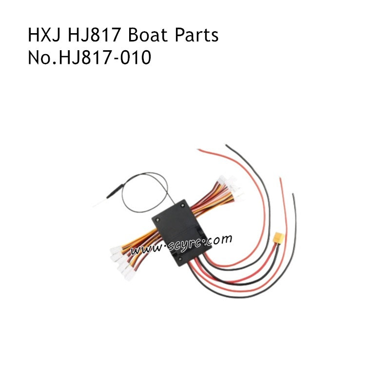 HONGXUNJIE HJ817 RC Boat Parts Receiver Kit with GPS HJ817-010