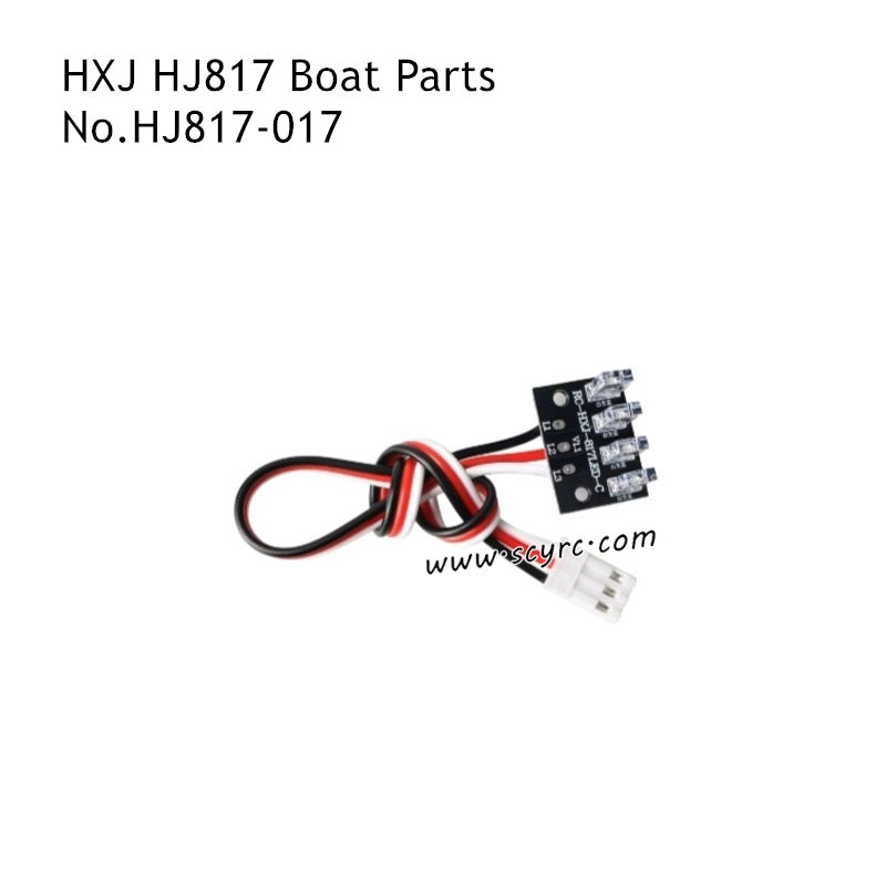 HONGXUNJIE HJ817 RC Boat Parts Power Indicator Board Assembly HJ817-017