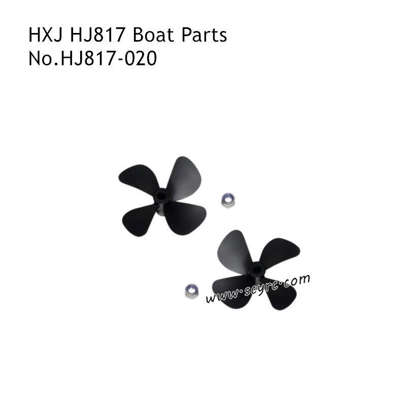 HXJ HJ817 RC Boat Parts Left and Right Propeller Assembly HJ817-020