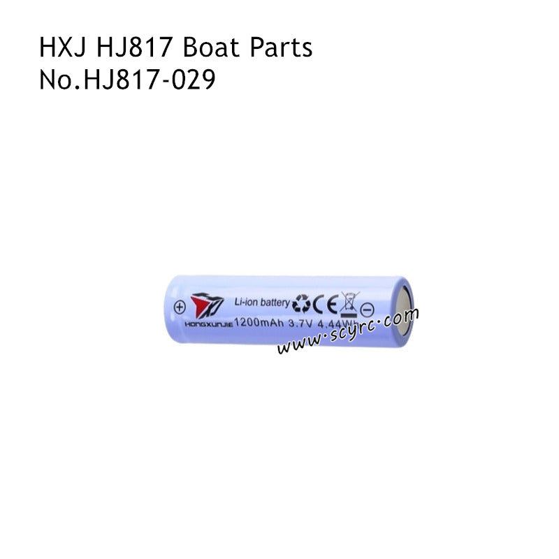 HXJ HJ817 RC Boat Parts 3.7V 2000mAh RC Lithium Battery HJ817-029