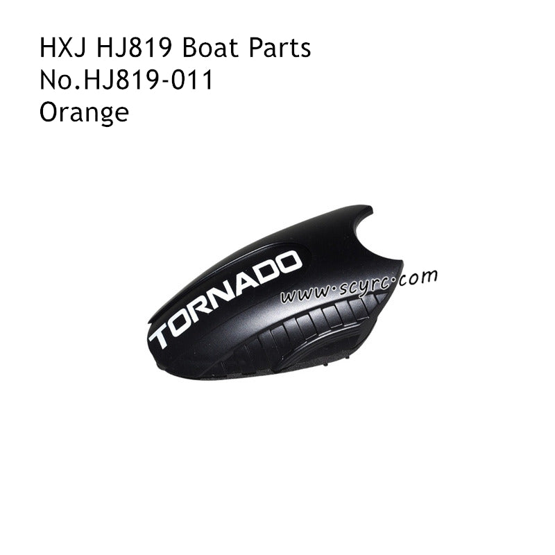 HXJ HJ819 RC Boat Parts Battery Cover Orange HJ819-011