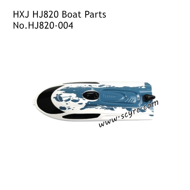 HONGXUNJIE HJ820 RC Boat Parts Top Cover  White HJ8200-004