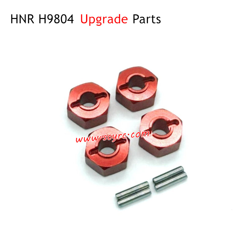 HNR H9804 Upgrade Parts 12mm Hex Coupler Red