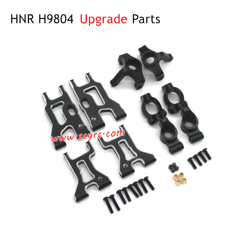 HNR H9804 Upgrade Parts Front and Rear Lower Control Arm Kit Black
