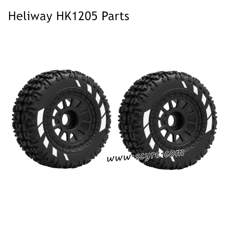 Heliway HK1205 RC Car Parts Wheels