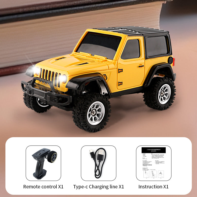 JIABAILE 1/36 3601 3602 Off-road RC Car Rock RC Crawler Yellow