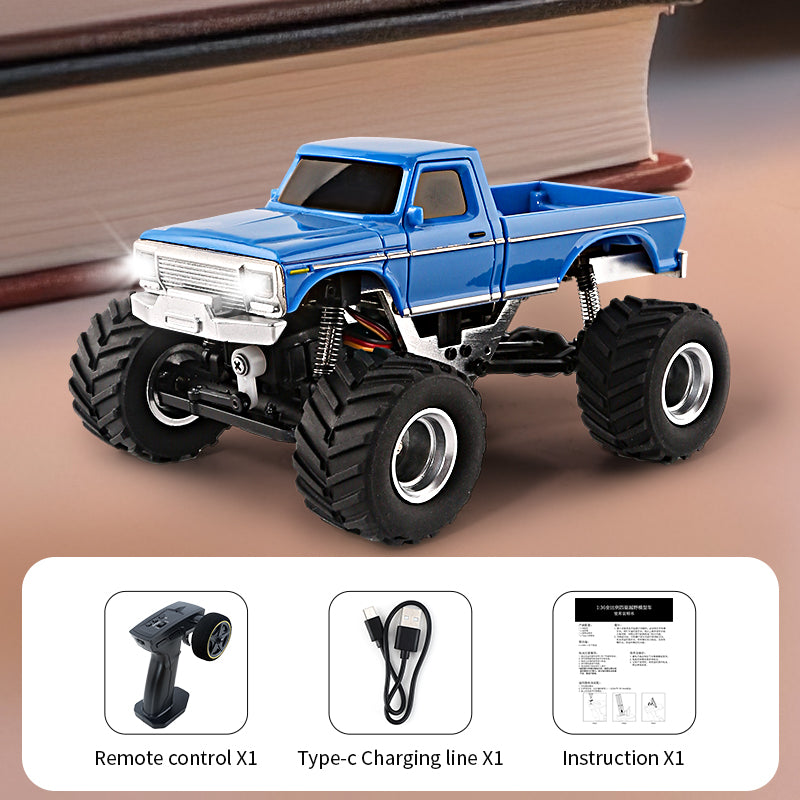 JIABAILE 1/36 3601 3602 Off-road RC Car Rock RC Crawler Blue