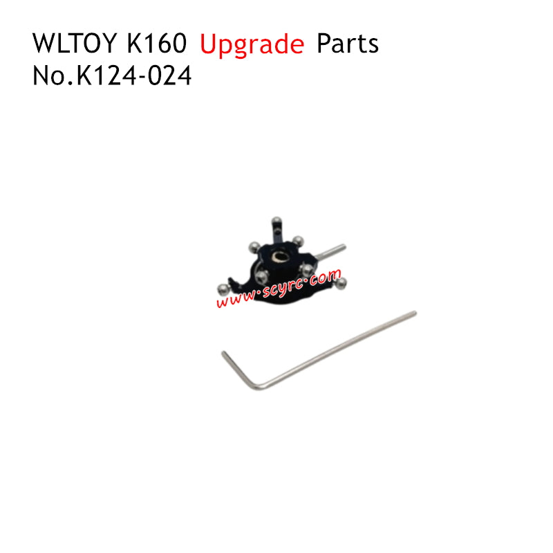 WLTOYS K160 Plane Upgrade Parts Main Rotating Head Black K124-024