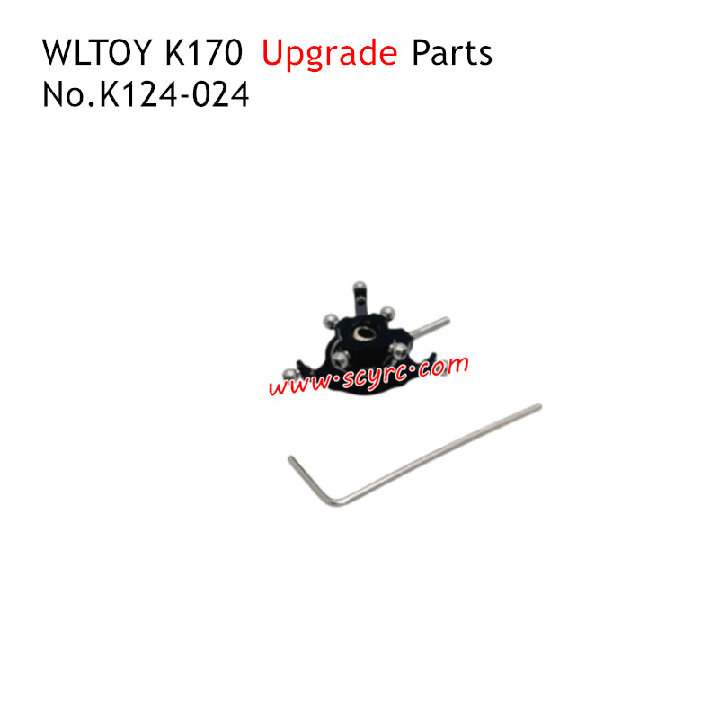 WLTOYS K170 Plane Upgrade Parts Main Rotating Head Black K124-024