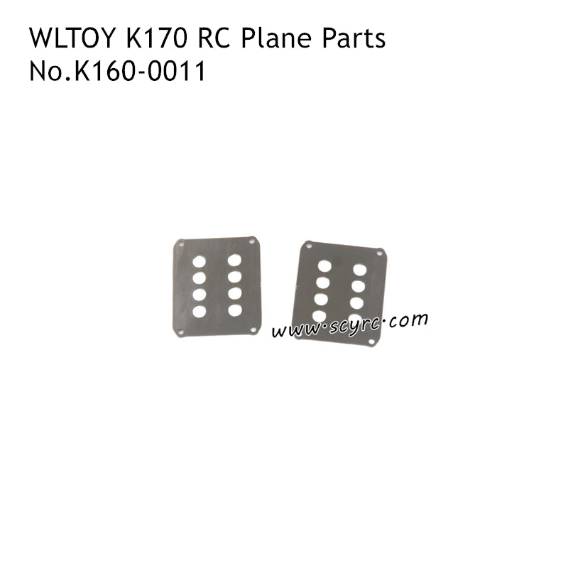 WLTOYS K170 RC Plane Parts Receiver Seat Silver K160-0011