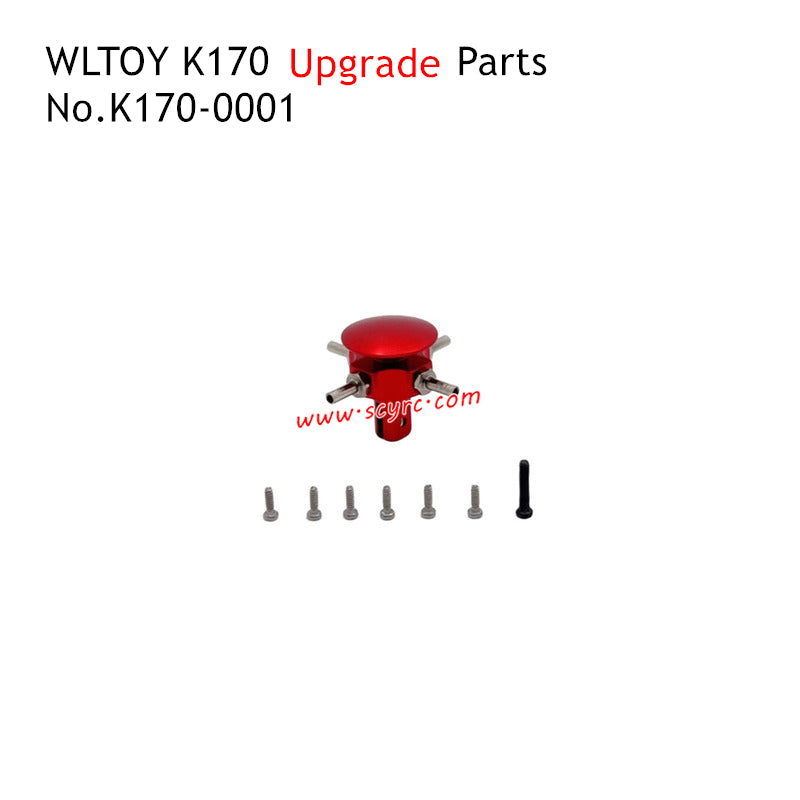 WLTOYS K170 Plane Upgrade Parts Swivel Head Kit Red K170-0001