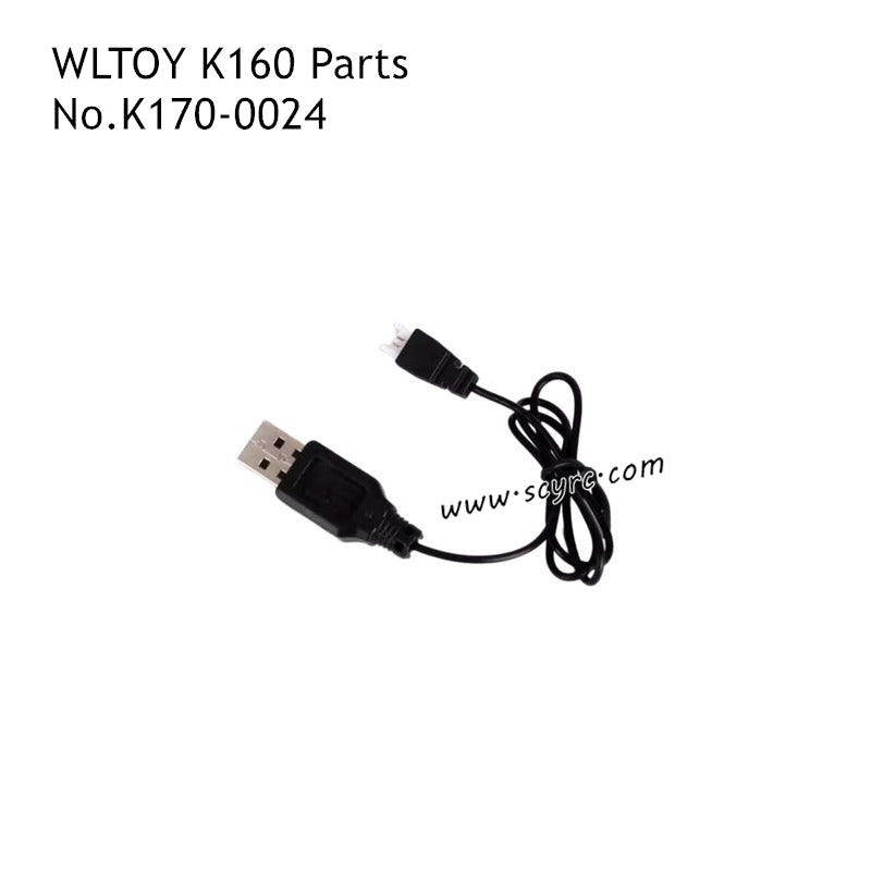 WLTOYS K160 RC Helicopter Spare Parts USB Charger K124-024